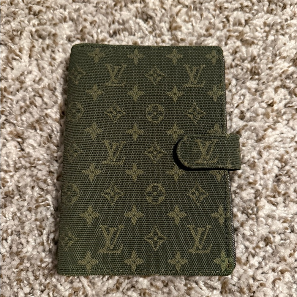 Louis Vuitton Olive Monogram Passport Holder